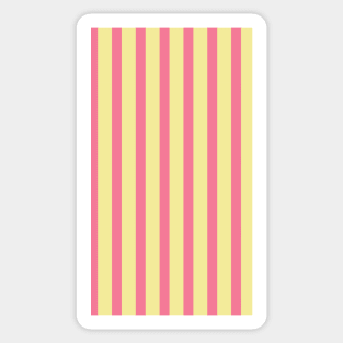 Abhilash | Pink and Yellow Stripes Pattern Sticker